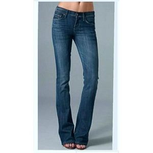 Citizens High Rise Bootcut Denim Jeans.